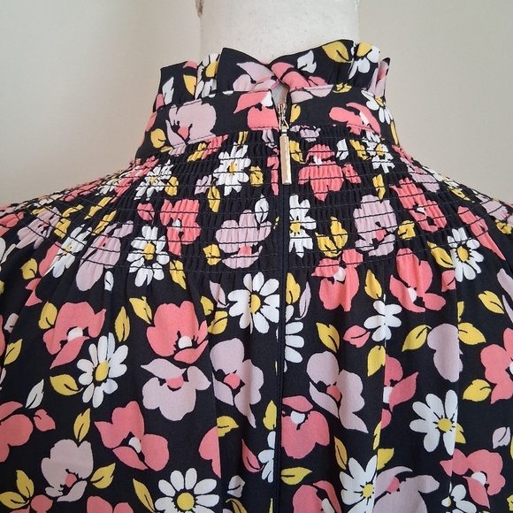 Kate Spade Road Trip Floral Shift Dress Blazer Blue New Size Small NWT - Picture 8 of 11